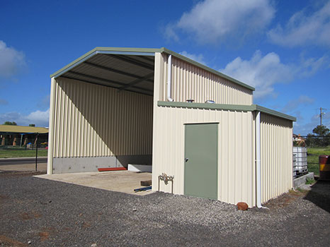 Pump Shed | Trusteel Fabrications